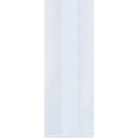 Global Industrial™ Gusseted Polypropylene Bags 6""Lx3-1/4""Wx13-1/2""H  1.5 Mil Clear 1000PK