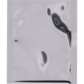 Global Industrial™ Heavy Duty Moisture Barrier Bags 4""W x 6""L 7 Mil Silver 100/Pack
