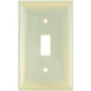 Sunlite® Toggle Switch Plate 1-Gang Ivory Pack of 12