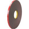 VHB 4979F Double Sided Foam Tape 1/2"" x 5 Yds. 62 Mil Black
