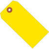 Global Industrial Plastic Shipping Tag 6-1/4""L x 3-1/8""W Yellow 100/Pack