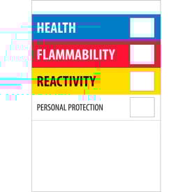 Tape Logic® Regulated Labels ''Health Flammability Reactivity'' 2""L x 3""W Roll of 500