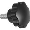 Replacement Threaded Handle Knob for Global Industrial Powered Roller Conveyors Box of 10