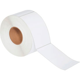 Global Industrial™ Direct Thermal Labels 4""W x 6-1/2""L 3"" Core White 4/Pack