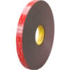 VHB™ 4919F Double Sided Foam Tape 1"" x 5 Yds. 25 Mil Black