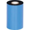 Global Industrial Zebra Thermal Transfer Ribbons 4-5/16""W x 1476'L Resin Blk 6 Rolls/Case