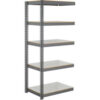 Global Industrial 5 Shelf Extra Heavy Duty Boltless Shelving Add On 48""Wx48""Dx96""H Laminate Deck