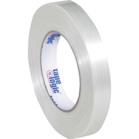 Tape Logic® 1550 Strapping Tape 3/4"" x 60 Yds. 5.9 Mil Clear