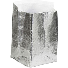 Global Industrial Cool Shield Insulated Box Liners 12""L x 12""W x 12""H Silver 25/Pack