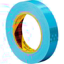 Scotch® 8896 Strapping Tape 1"" x 60 Yds. 4.6 Mil Blue