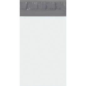 Global Industrial™ Poly Mailers with Tear Strip 6""W x 9""L 2.5 Mil White 1000/Pack