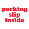 Tape Logic® Labels with ""Packing Slip Inside"" Print 5""L x 3""W Red/White Roll of 500