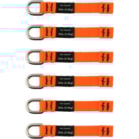 Ergodyne Squids® 3700-BULK Web Tool TailsMedium Orange 2lb 60 Pack