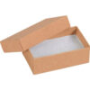 Global Industrial Jewelry Boxes 2-1/2""L x 1-1/2""W x 7/8""H Kraft 100/Pack