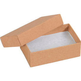 Global Industrial Jewelry Boxes 2-1/2""L x 1-1/2""W x 7/8""H Kraft 100/Pack