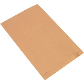 Global Industrial™ Gusseted Merchandise Bags #16 12""W x 3""D x 18""H Kraft 500/Pack