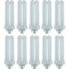 Sunlite® PLT Fluorescent Bulb GX24q3 Base 32W 2400 Lumens 5000K Super White Pack of 10