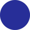 Tape Logic® 1-1/2"" Dia. Round Removable Paper Labels Blue Roll of 500