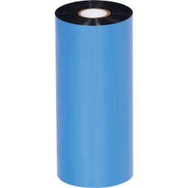 Global Industrial Zebra Thermal Transfer Ribbons 6-1/2""W x 1476'L Wax/Resin Blk 12 Rolls/Case