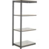 Global Industrial 4 Shelf Standard Duty Boltless Shelving Add On 36""Wx24""Dx84""H Laminate Deck