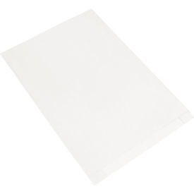 Global Industrial™ Gusseted Merchandise Bags 17""W x 4""D x 24""H White 500/Pack