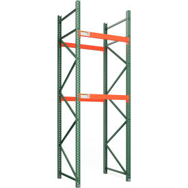 Global Industrial™ Bolted Teardrop Pallet Rack Starter 48""W x 48""D x 144""H 6590 lbs Shelf Cap