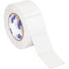 Tape Logic® Square Mailing Labels 2""L x 2""W Clear Roll of 1000