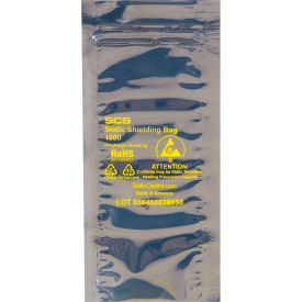 Global Industrial™ Reclosable Static Shielding Bags 5""W x 10""L 2.8 Mil Transparent 100/Pack
