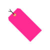 Global Industrial Shipping Tag Pre Strung #2 3-1/4""L x 1-5/8""W Fluorescent Pink 1000/Pk