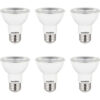 Sunlite® LED PAR20 Spotlight Bulb E26 Base 8W 500 Lumens 5000K Super White Pack of 6