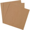 Global Industrial Chipboard Pads 12""L x 12""W Kraft 625/Pack