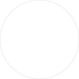 Tape Logic® 1-1/2"" Dia. Round Removable Paper Labels White Roll of 500