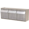 Akro-Mils TiltView™ 3 Bin 06703 - 23-5/8""W x 7-13/16""L x 9-13/32""H