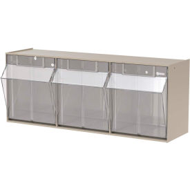Akro-Mils TiltView™ 3 Bin 06703 - 23-5/8""W x 7-13/16""L x 9-13/32""H