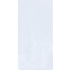 Global Industrial Flat Polyethylene Bags 7""W x 20""L 1 Mil Clear 1000/Pack