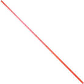 Global Industrial™ Plastic Twist Ties 4""L x 5/32""W Metallic Red 2000/Pack