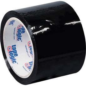 Tape Logic® Colored Carton Sealing Tape 3"" x 55 Yds. 2.2 Mil Black
