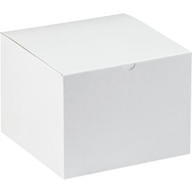 Global Industrial Gift Boxes 8""L x 8""W x 6""H White 50/Pack