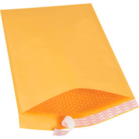 Global Industrial™ Self Seal Bubble Mailers #6 12-1/2""W x 19""L Kraft 50/Pack