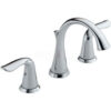 Delta® 3538-MPU-DST Lahara Two Handle Widespread Lavatory Faucet Chrome