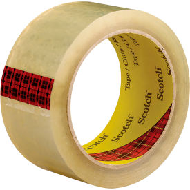 Scotch® 3743 Carton Sealing Tape 2"" x 55 Yds. 2.6 Mil Clear