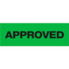 Tape Logic® Carton Sealing Tape Approved 2"" x 55 Yds. 2.2 Mil Black/Green