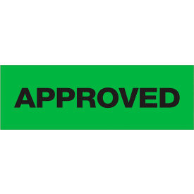 Tape Logic® Carton Sealing Tape Approved 2"" x 55 Yds. 2.2 Mil Black/Green