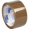 Tape Logic® #50 Natural Rubber Tape 2"" x 55 Yds. 1.9 Mil Tan