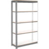 Global Industrial 5 Shelf Heavy Duty Boltless Shelving Add On 48""Wx18""Dx84""H Laminate Deck USA