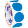 Tape Logic® 1-1/2 "" Dia. Round Inventory Circle Labels Light Blue Roll of 500