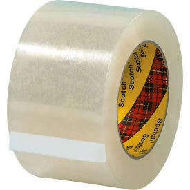 Scotch® 313 Carton Sealing Tape 3"" x 55 Yds. 2.5 Mil Clear