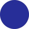 Tape Logic® 1"" Dia. Round Removable Paper Labels Blue Roll of 500