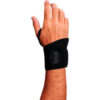 Ergodyne® ProFlex® 415 Wrist Wrap Support With Thumb Loop One Size Black