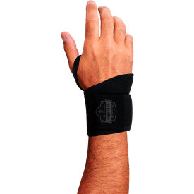 Ergodyne® ProFlex® 415 Wrist Wrap Support With Thumb Loop One Size Black